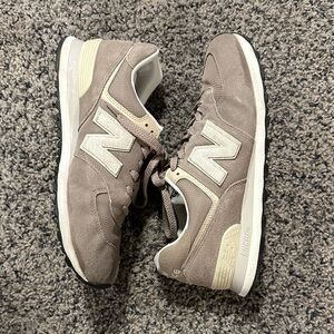 New Balance 574 Men's Brown Suede Sneakers